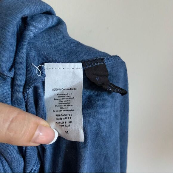 NWT Soulcycle Novelty Core Soul Tank Top In Navy Size M - Picture 4 of 7